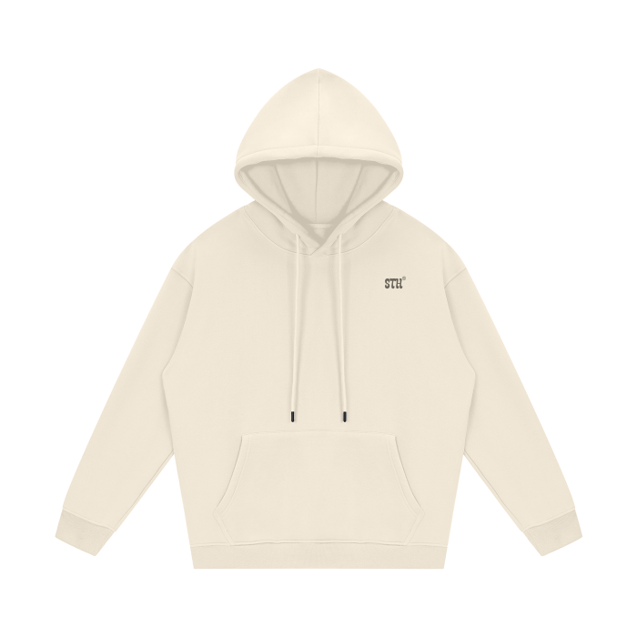STH fleece hoodie (cream)