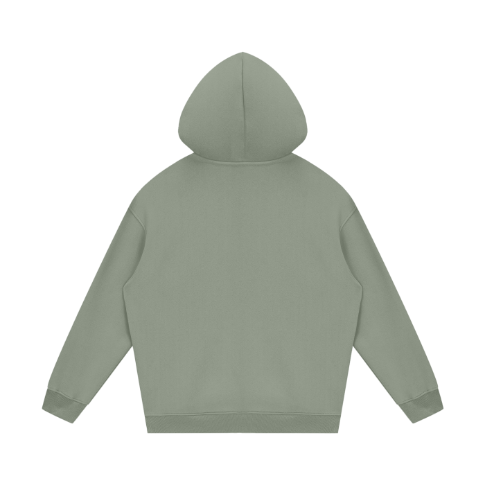 STH fleece hoodie (moss)